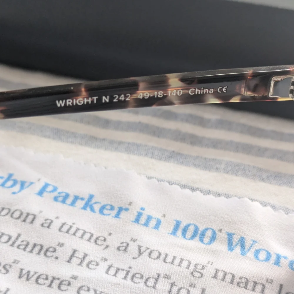 Warby Parker Black Sunglasses